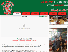 Tablet Screenshot of fatmikespizza.com